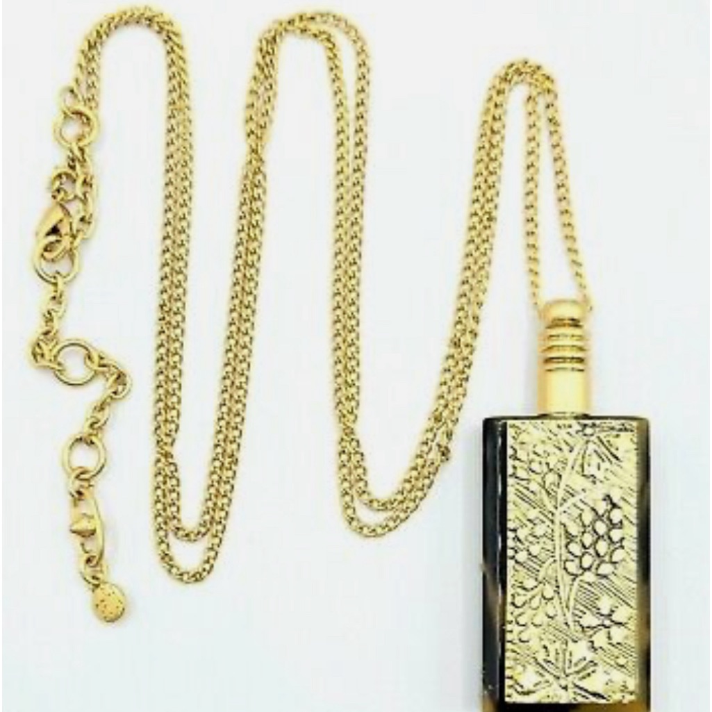Cabi Zelda Perfume Bottle Necklace Art Nouveau Inspired 75$
